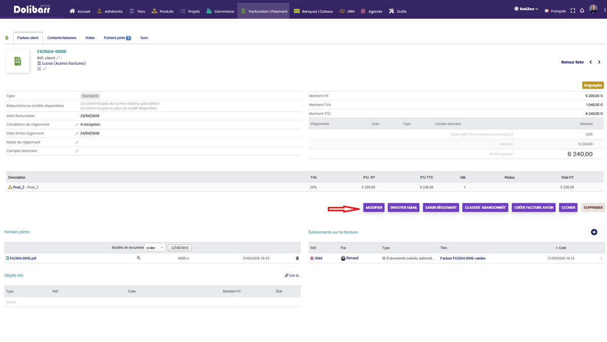 DoliZen – The Elegant and Minimalist Purple Theme for Dolibarr ERP ...