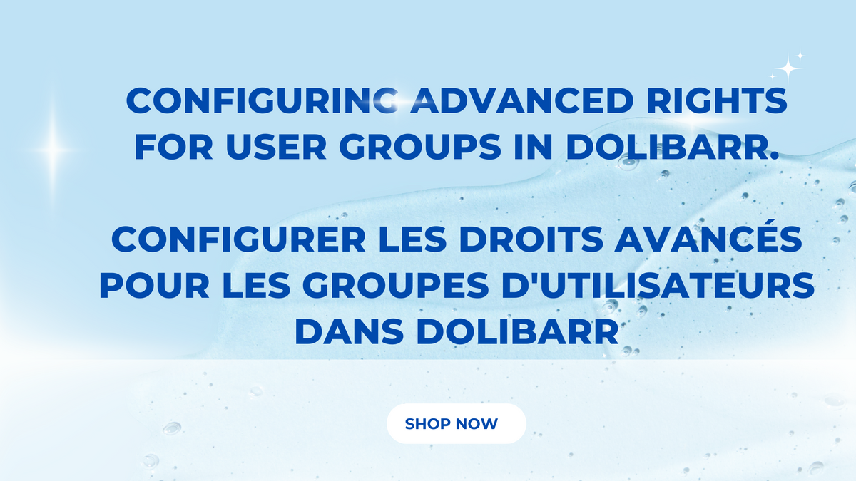 Configuring Advanced Rights for User Groups in Dolibarr | Dolibarr ...