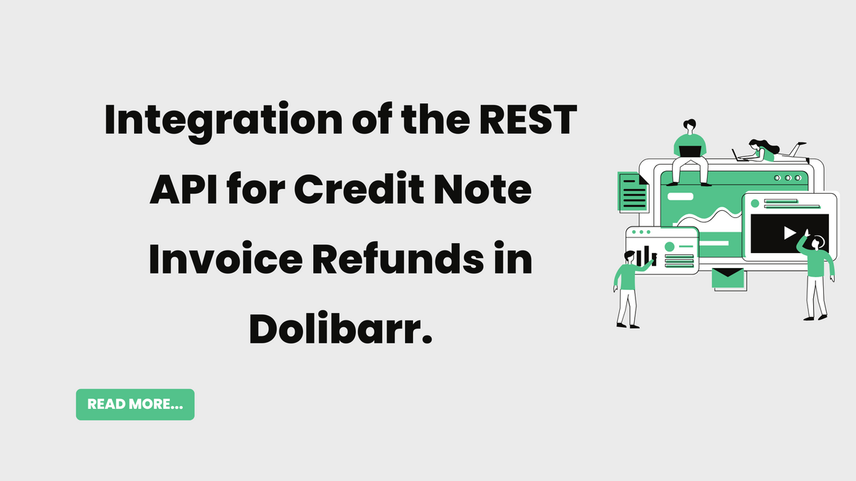 Api Credit Notification Integration of the REST API for Credit Note Invoice Refunds in Dolibarr ...