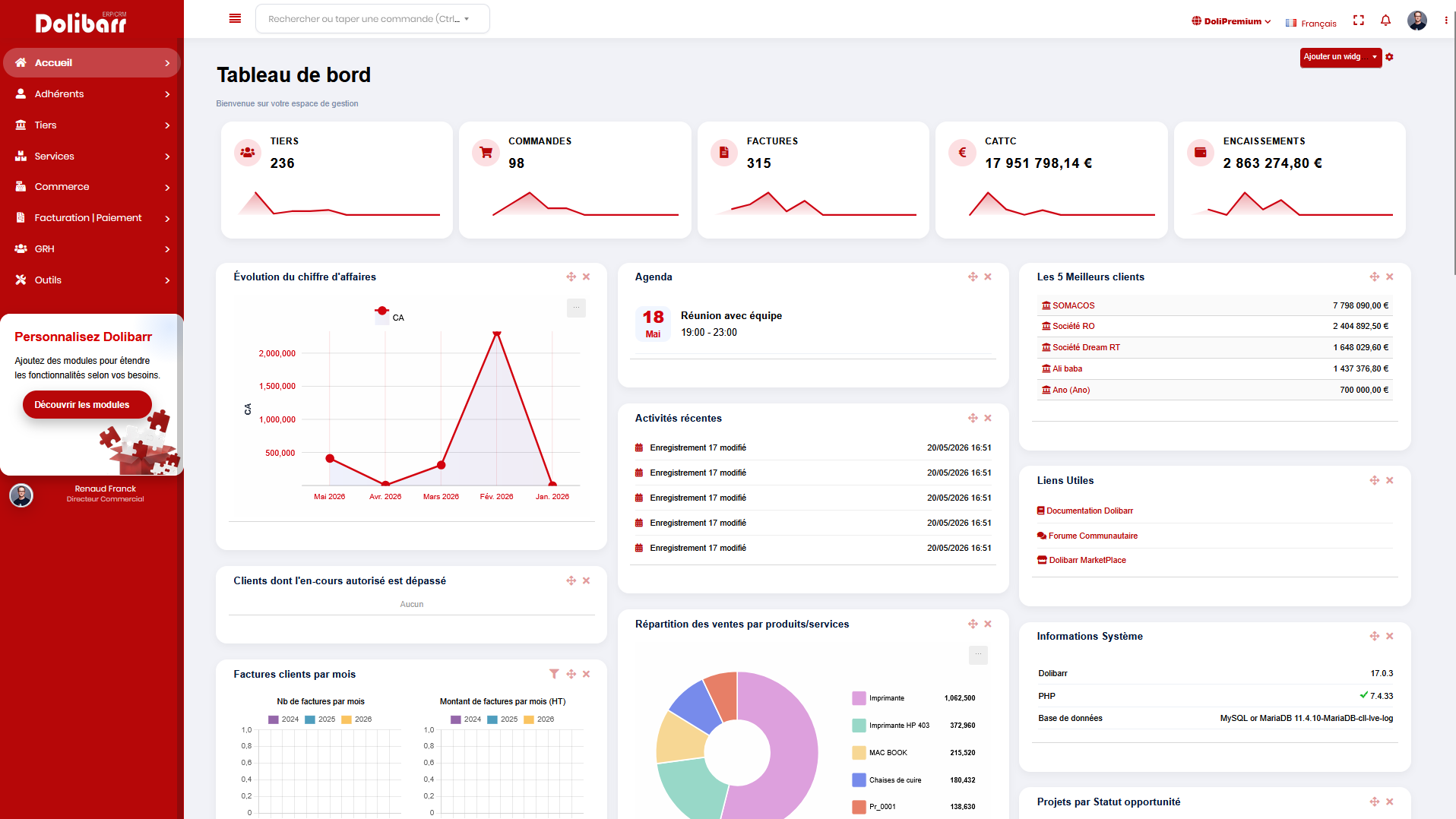 DoliPremium – The Premium Executive Theme for Dolibarr ERP & CRM ...