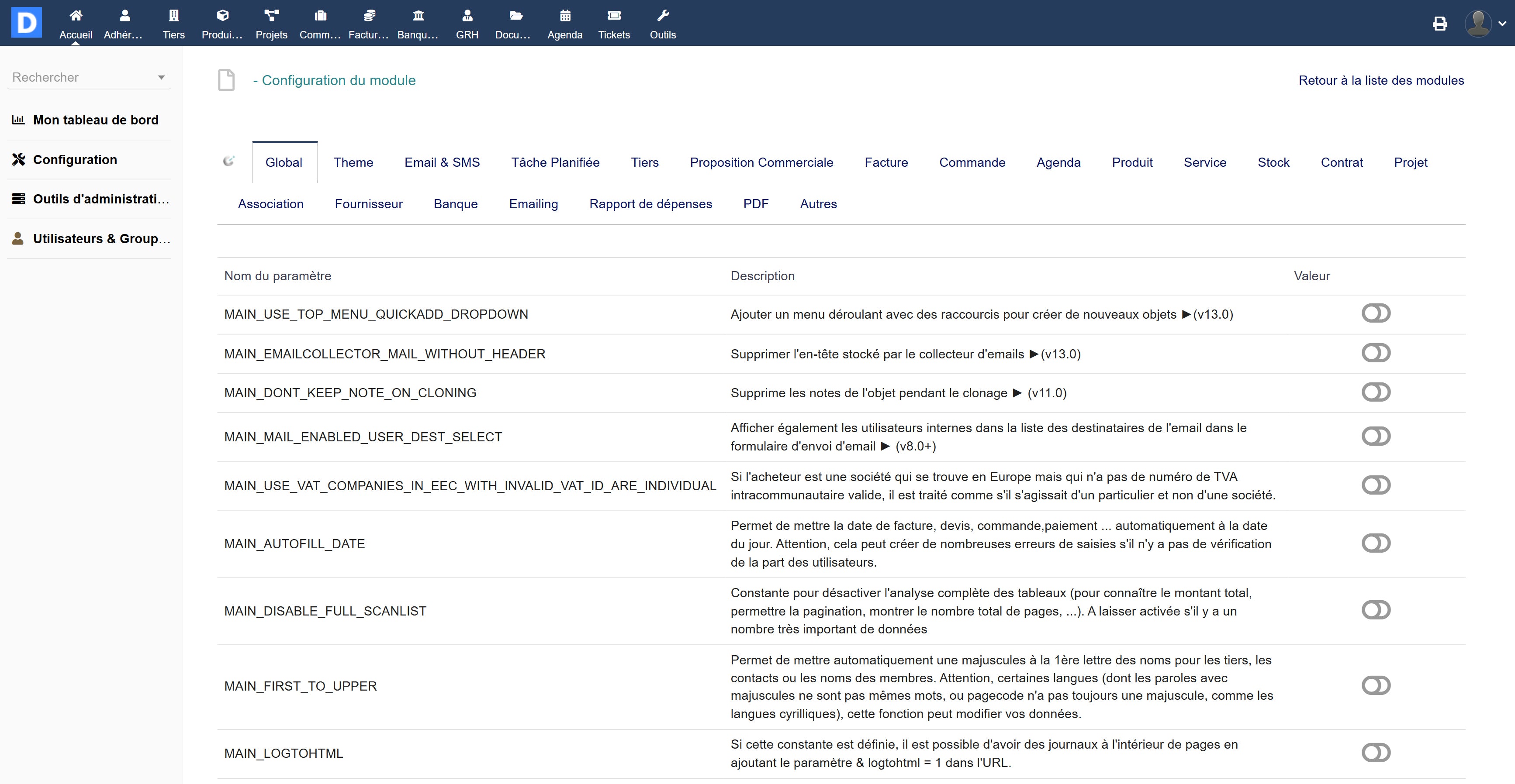 Advanced Configuration Manager Dolibarr MarketPlace Advanced configuration manager dolibarr marketplace