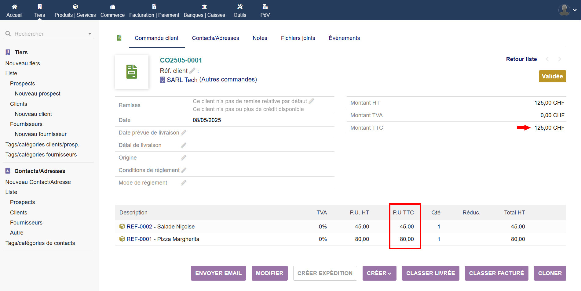 TakePOS Order & Quote - Dolibarr MarketPlace