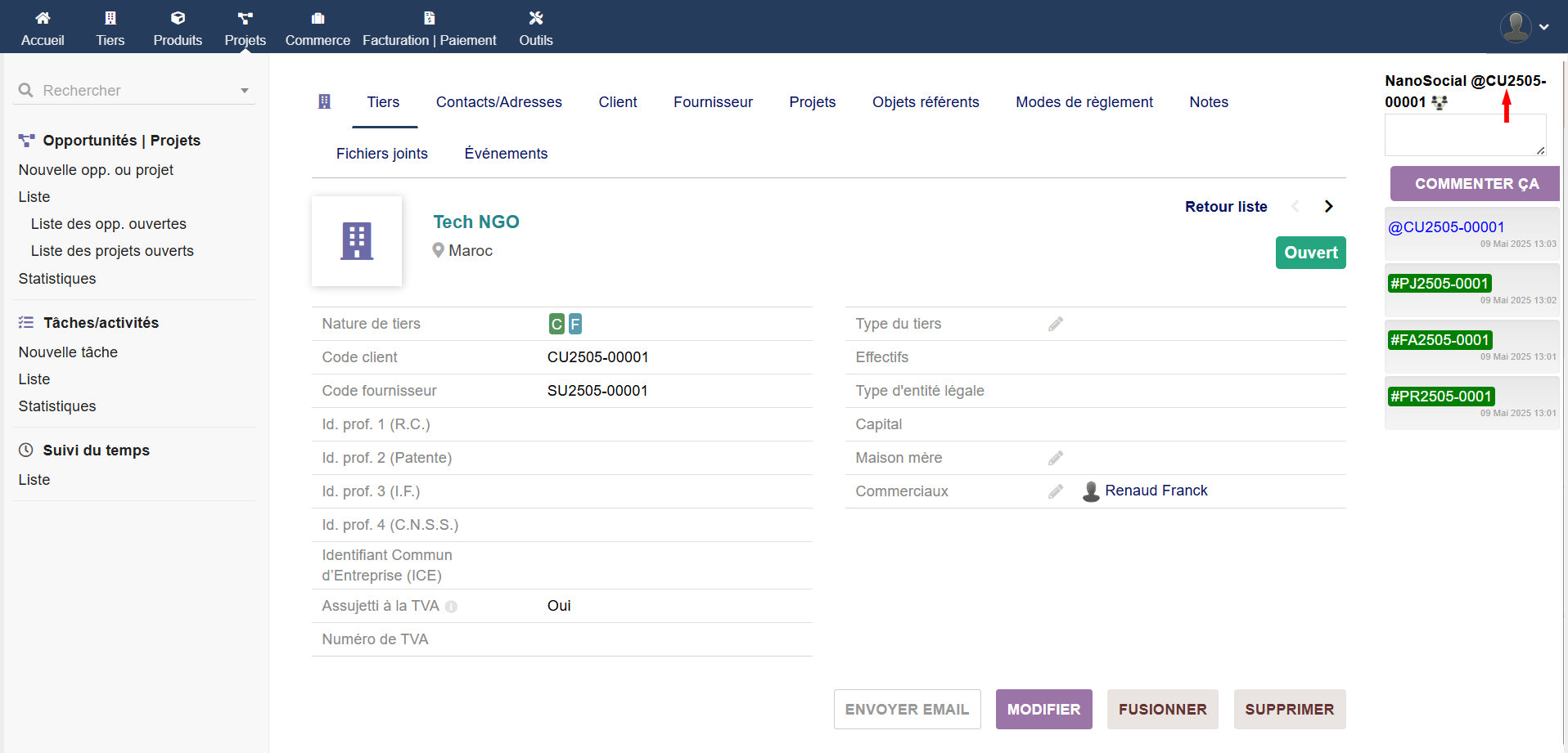 Connection Hub - Dolibarr MarketPlace