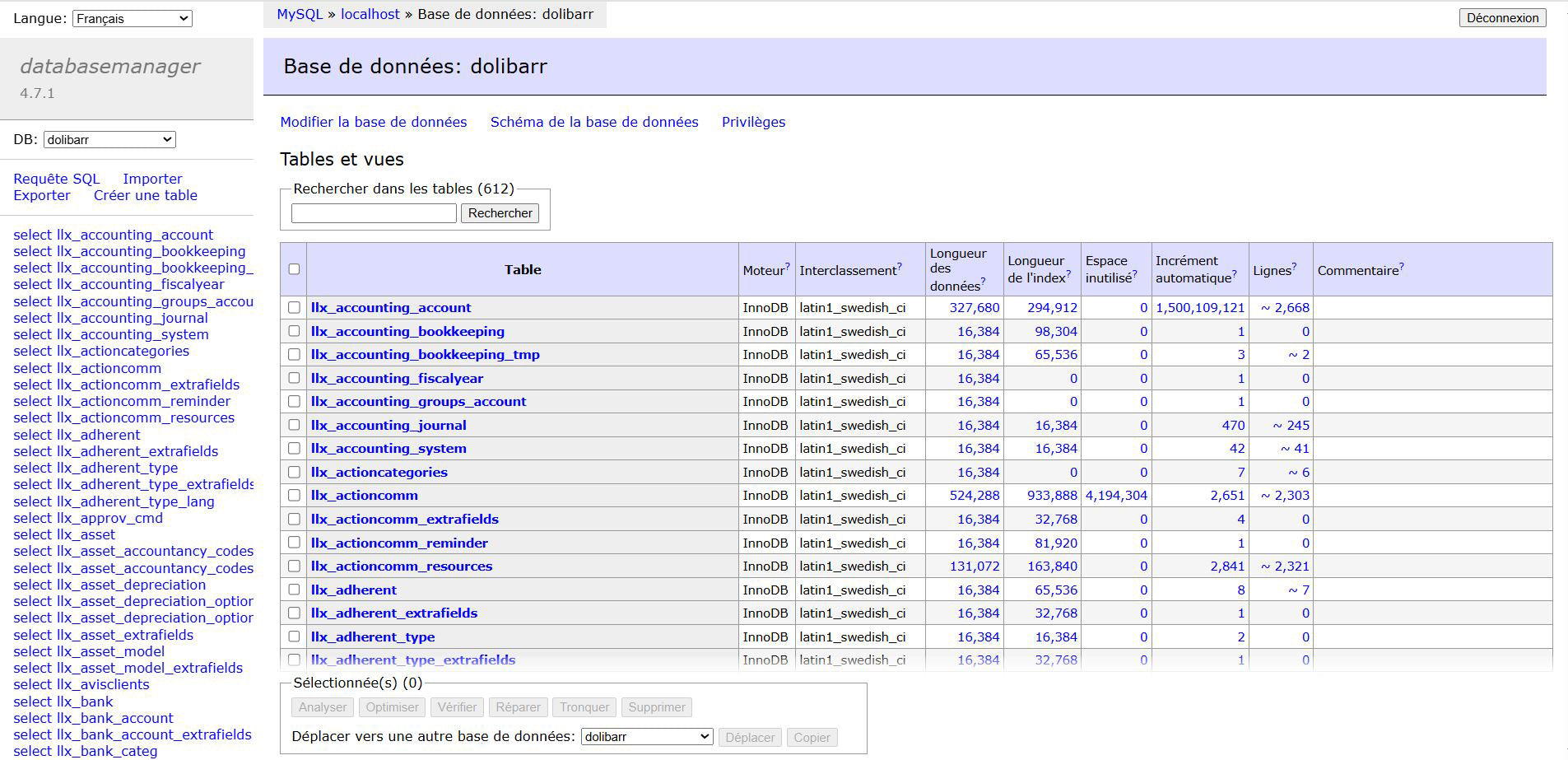 Database Manager