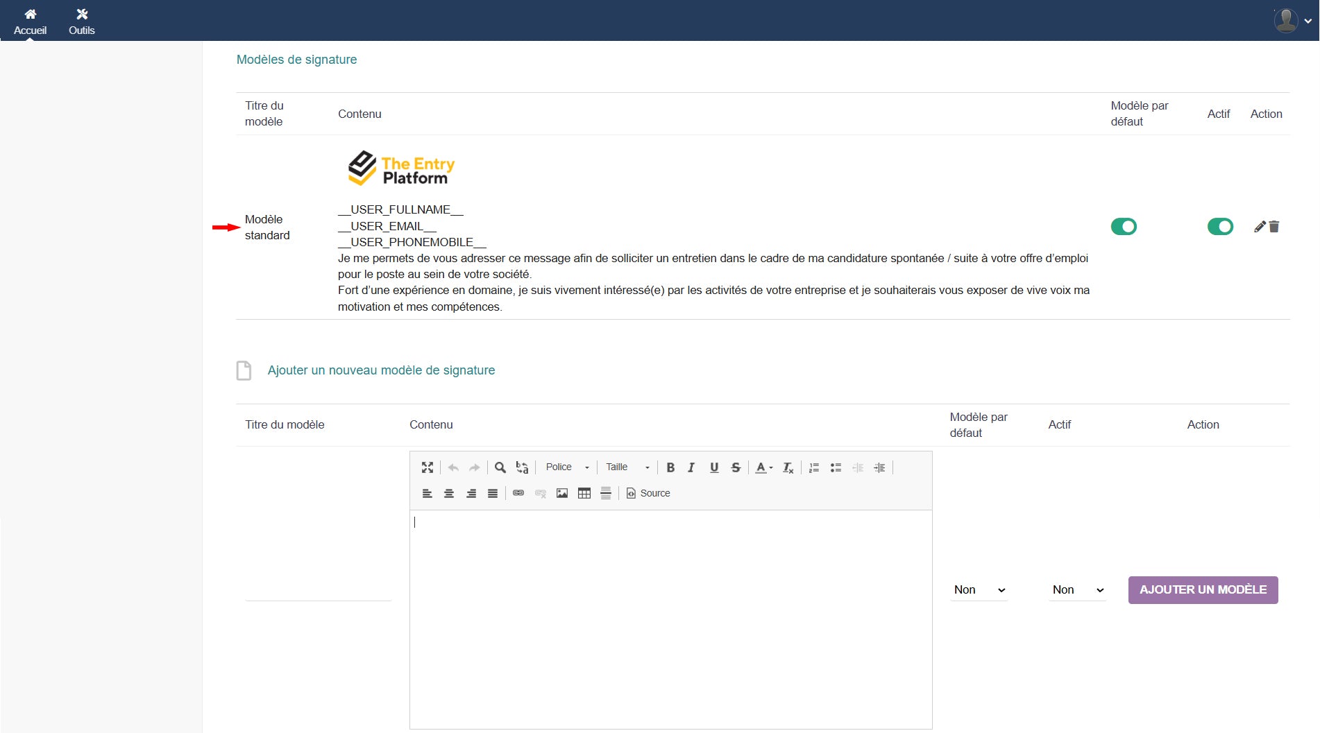 Email Signature Manager - Dolibarr MarketPlace