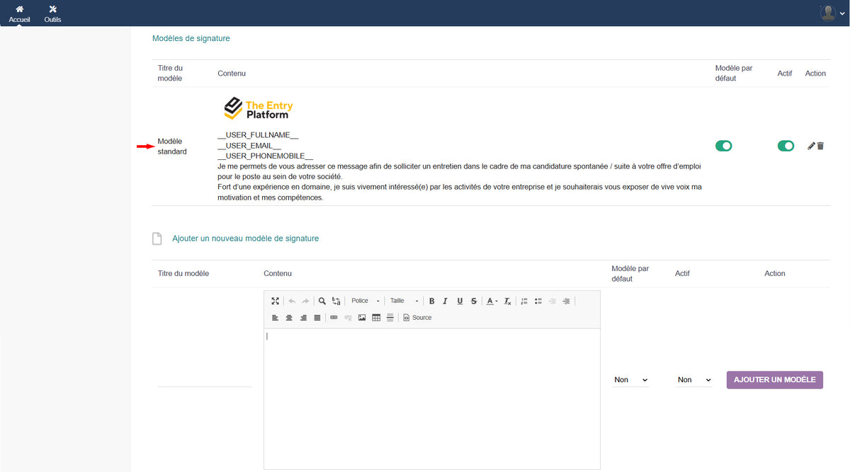 Signature Manager File Email Signature Manager | Dolibarr MarketPlace
