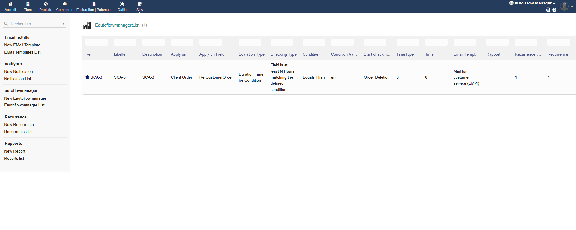 Auto Flow Manager