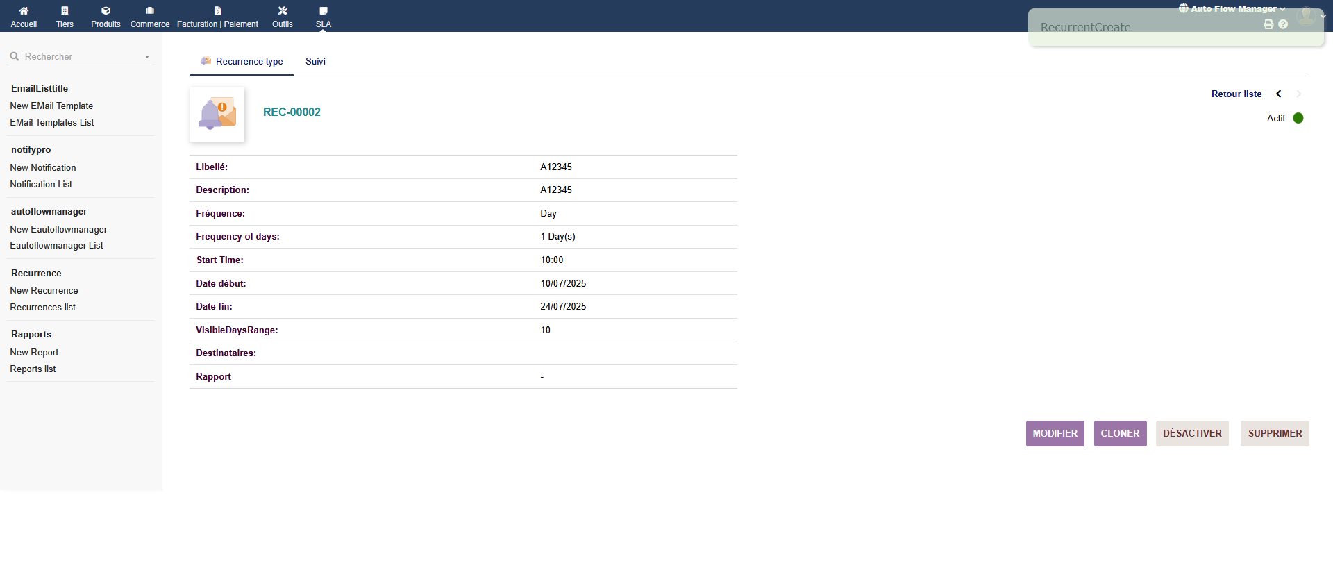 Auto Flow Manager