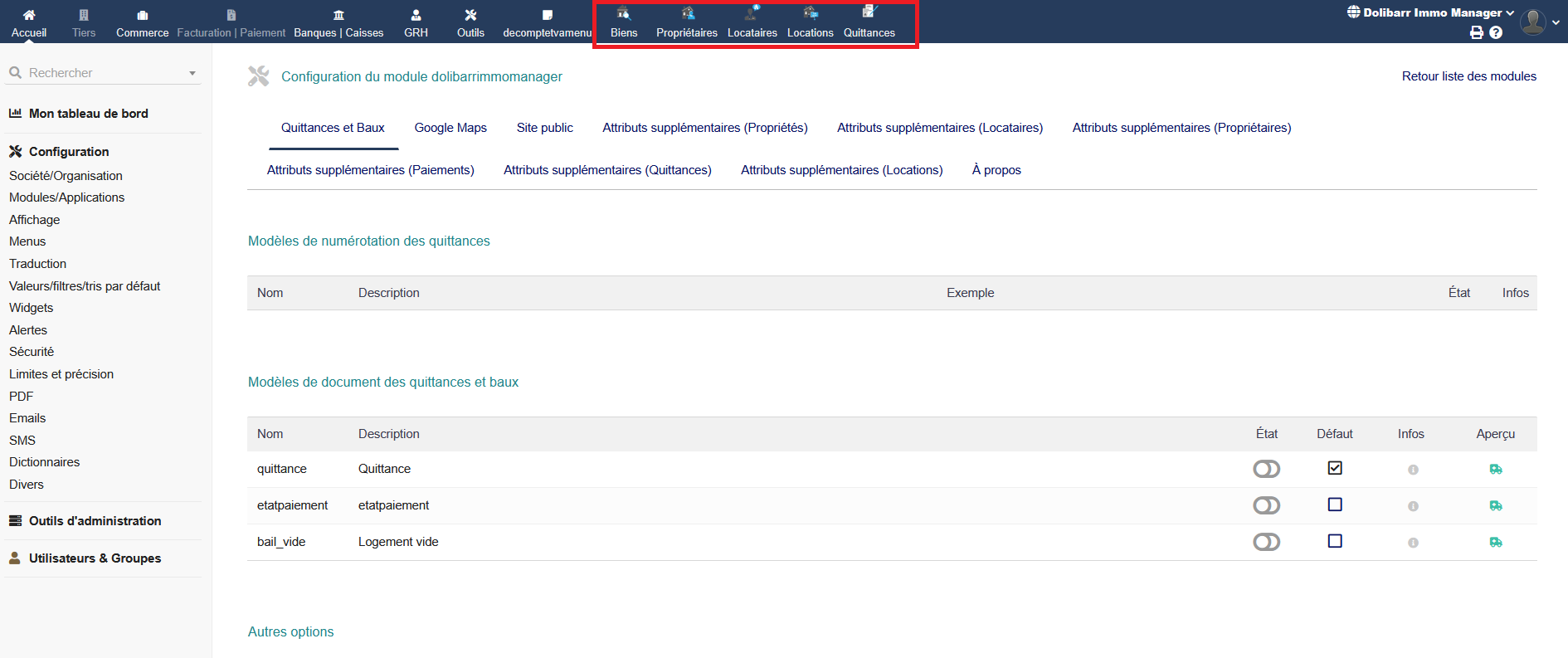 Dolibarr Immo Manager