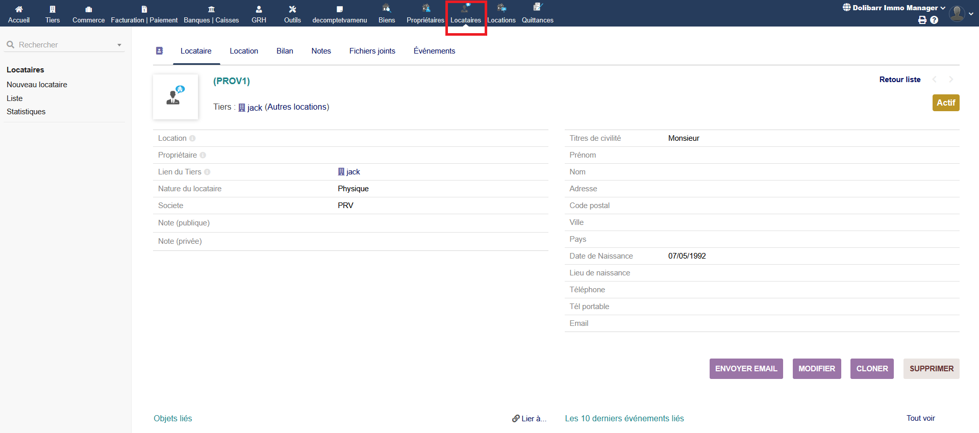 Dolibarr Immo Manager