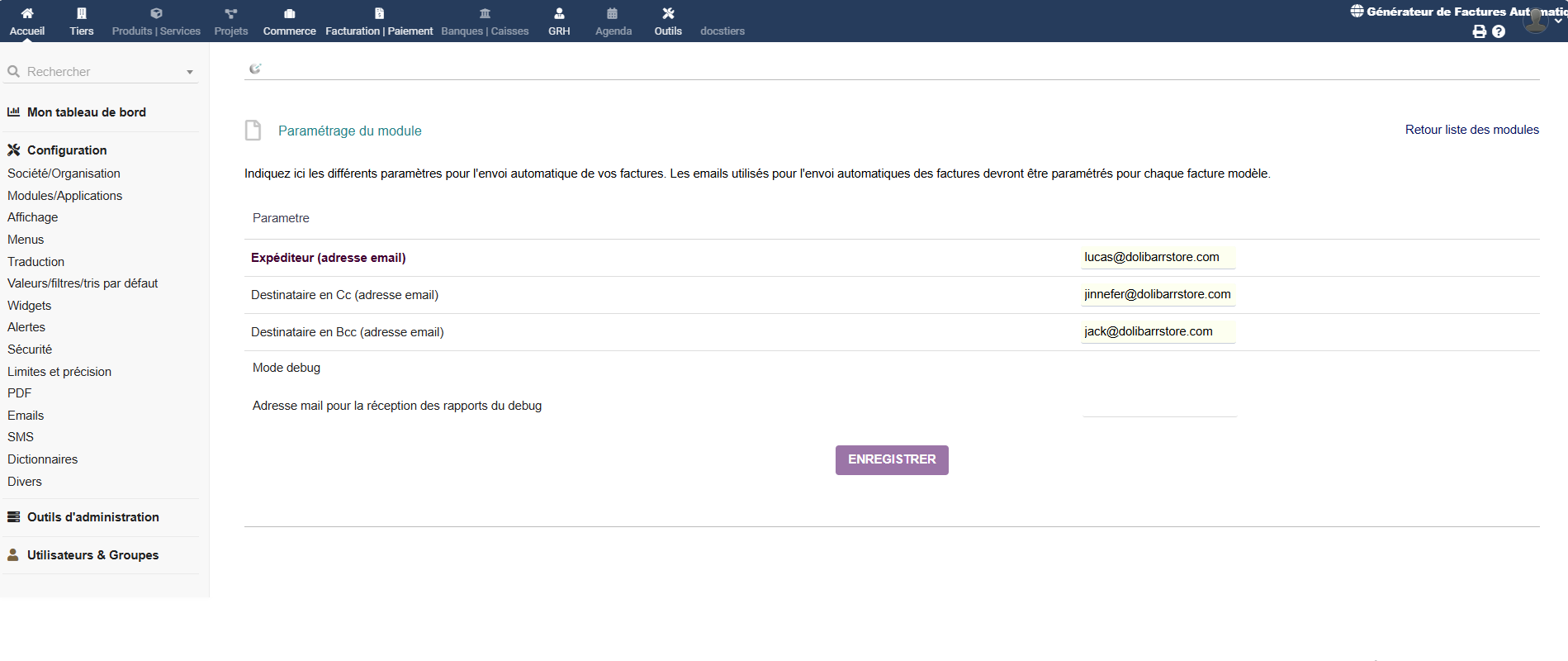 Automatic Invoice Generator