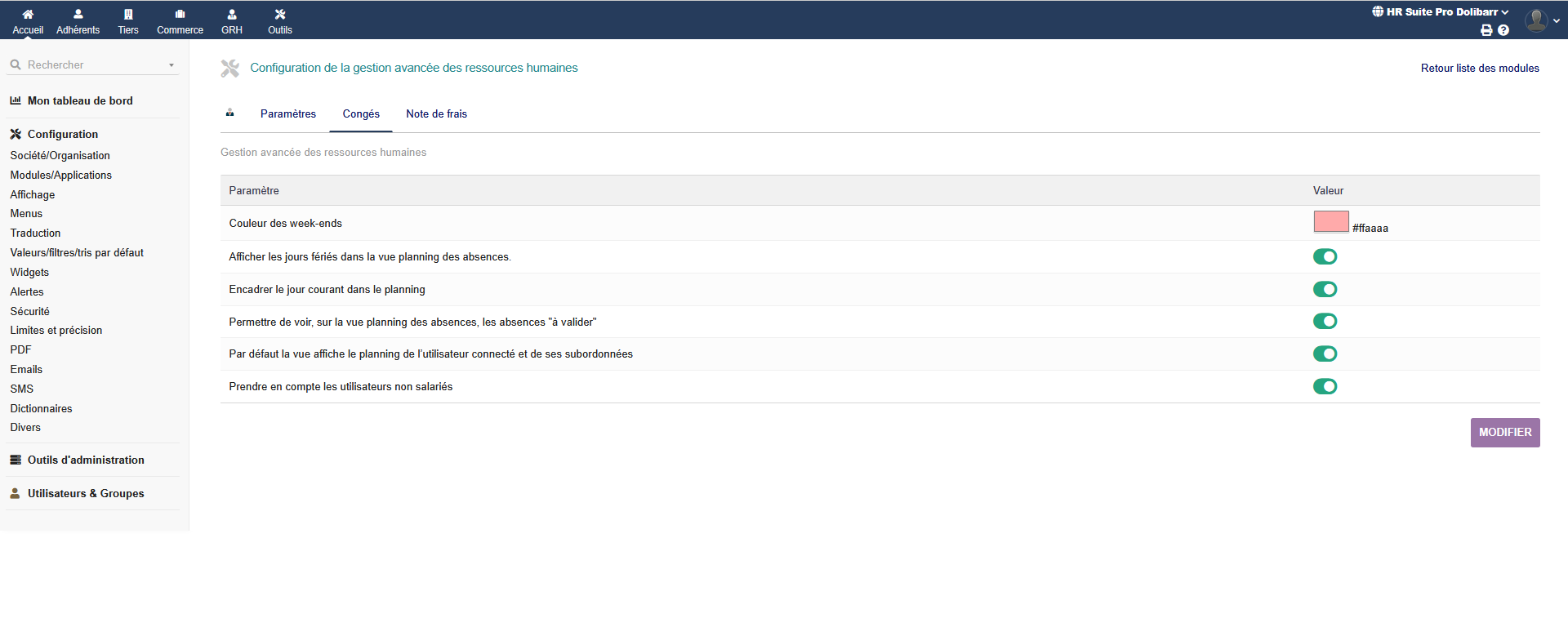 HR Suite Pro Dolibarr