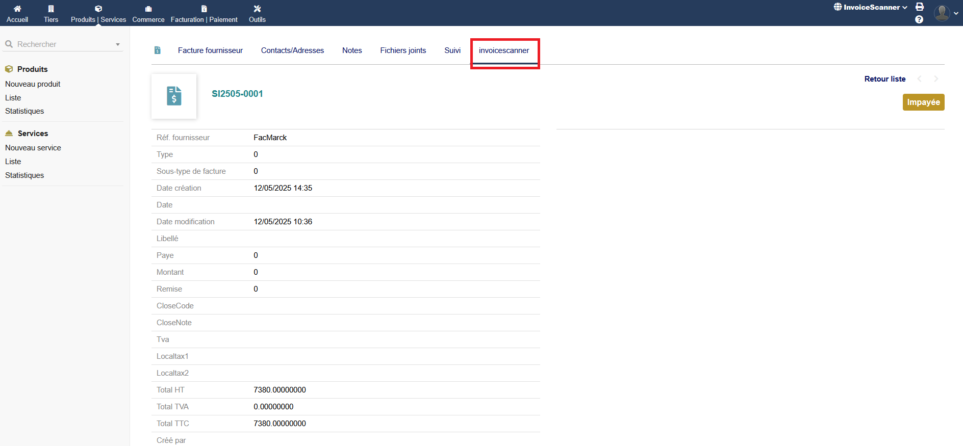 Invoice Scanner