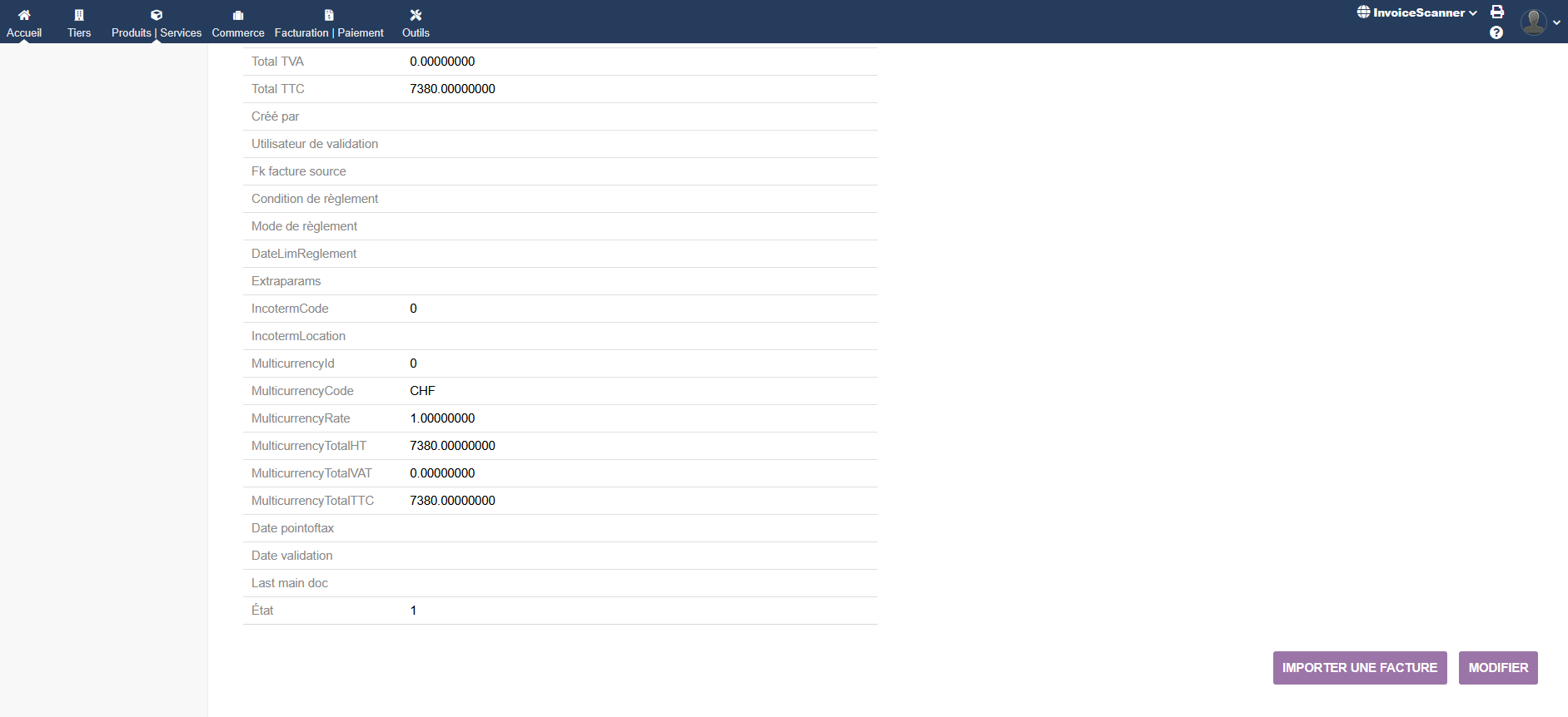 Invoice Scanner