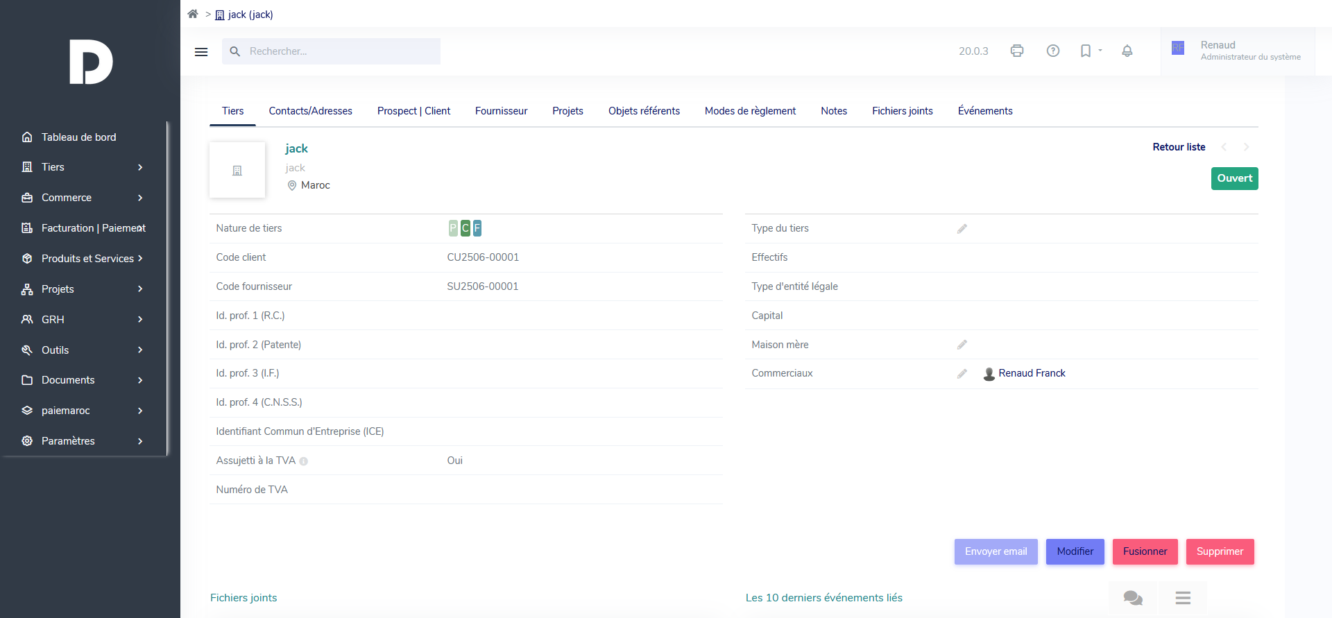 Modern UI Theme - Dolibarr MarketPlace