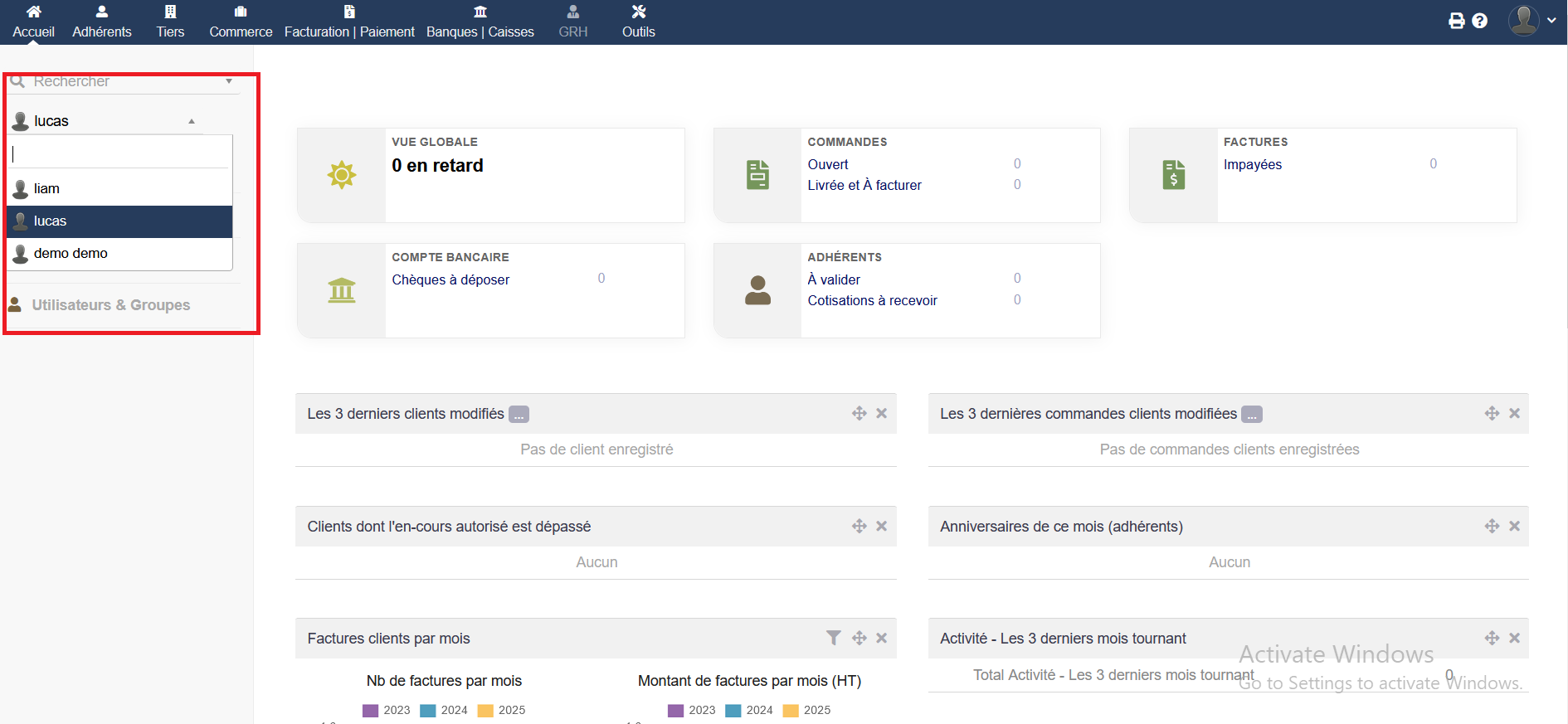User Switcher - Dolibarr MarketPlace
