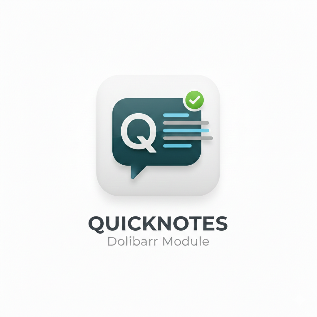 Quick Notes | Dolibarr MarketPlace