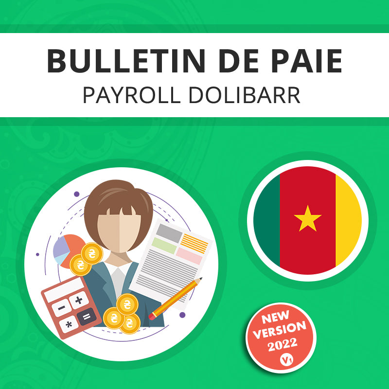 Cameroon Model Pay Slip Dolibarr - Doli MarketPlace
