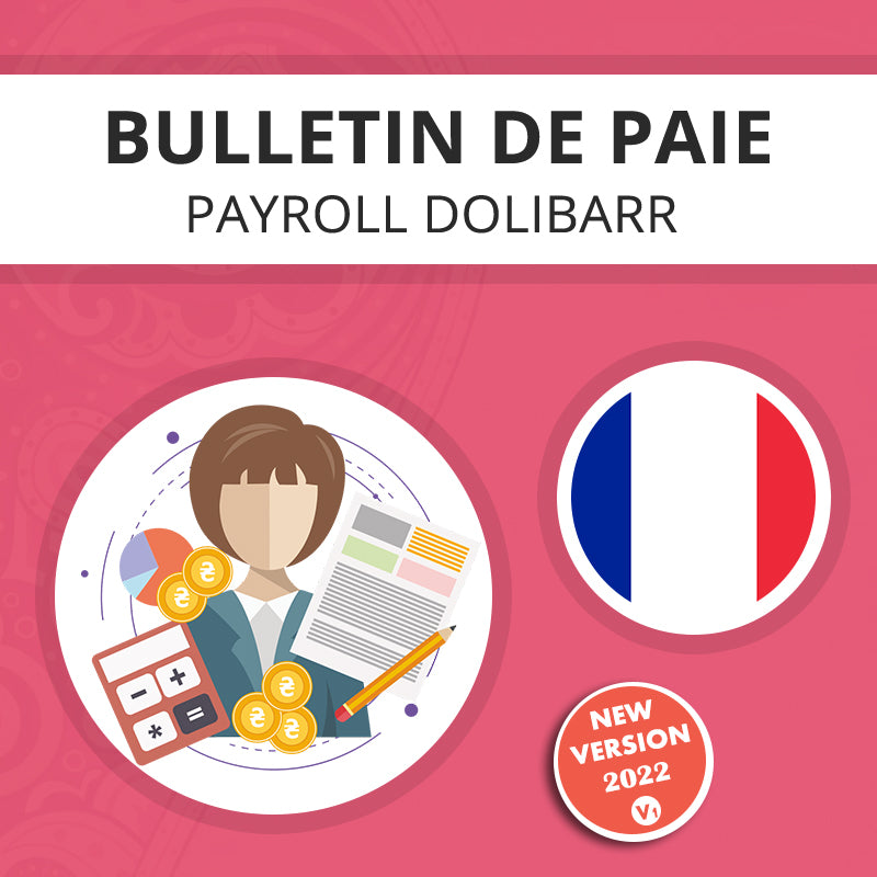 France payslip model Dolibarr - Doli MarketPlace