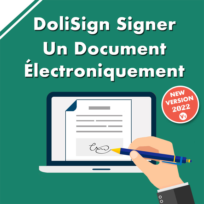 DoliSign signing a document electronically - Doli MarketPlace